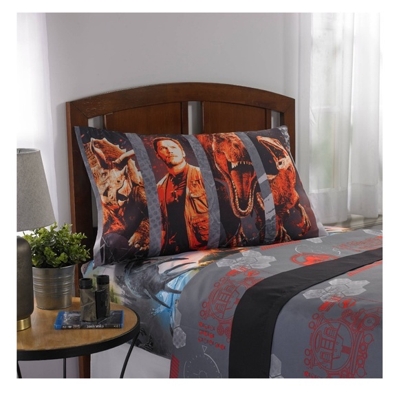 Jurassic World Kids Twin Sheet Set,New - Picture 10 of 10
